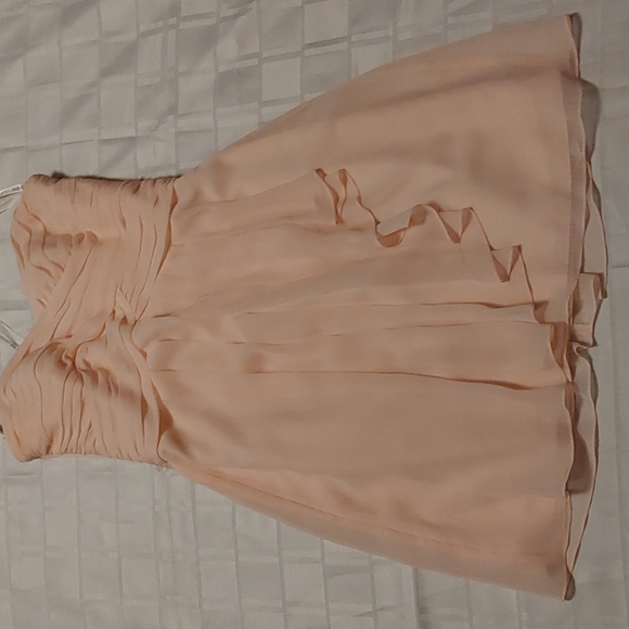 DAVIDS BRIDAL Petal Dress Size 10 - Picture 6 of 11